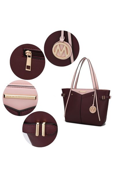 MKF Collection Morgan Tote Handbag By Mia K