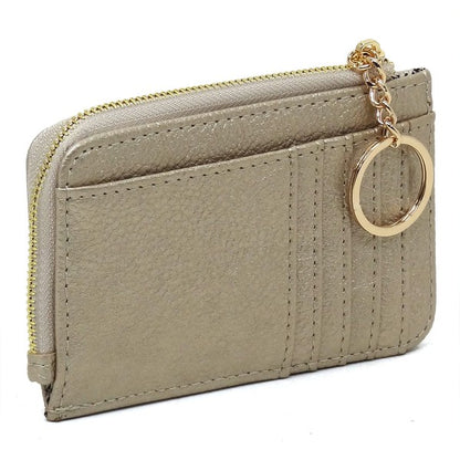 Fashion Card Holder Keychain Wallet