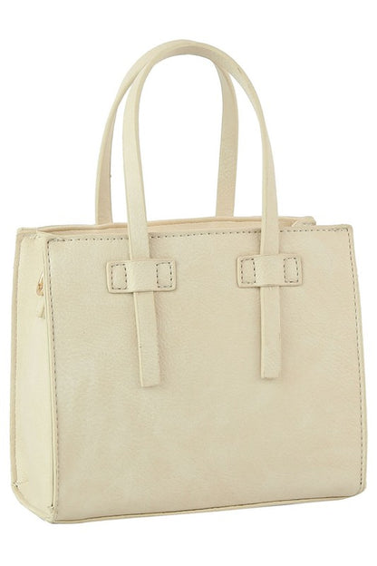 Fashion Boxy Satchel Crossbody Bag