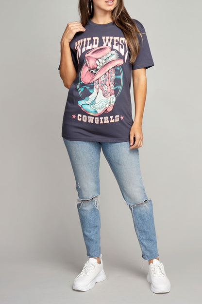 Wild West Cowgirls Graphic Top