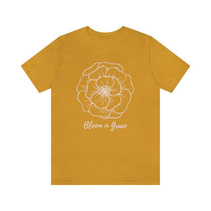 Bloom in Grace tshirt